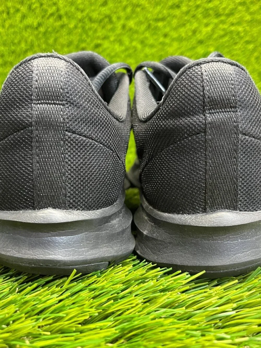 Nike Downshifter 9 Womens Size 9.5 Black Athletic Running Walking Shoes Sneakers